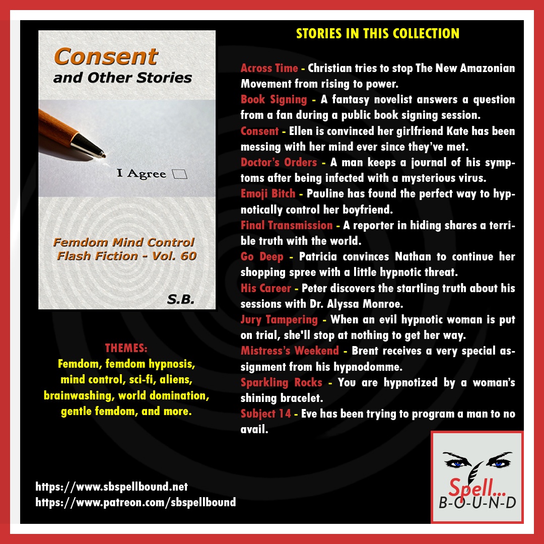 Consent and Other Stories Now Available - Spell... B-O-U-N-D